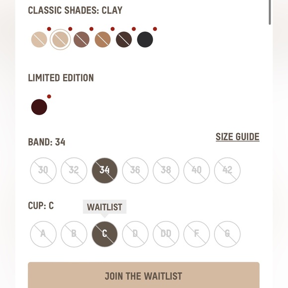 SKIMS Weightless Strapless Bra | Color: Clay | NEW/NWT!!🖤 - Picture 8 of 13